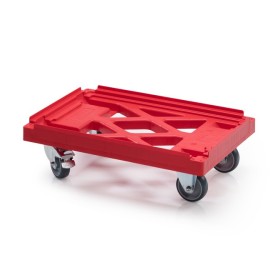 Transportroller HL 2 lenkbare + 2 feste Rollen mit Bremse