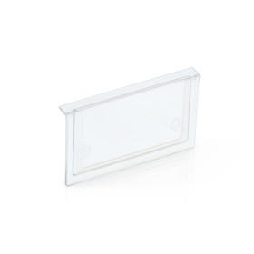 Cloison avant pour boîte de rangement bleue