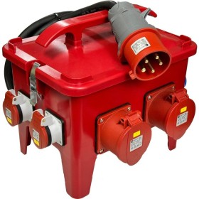 32A Stromverteiler Stapelbar, Baustromverteiler, Wandverteiler, CH (IP55)