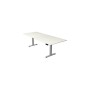 Sitz-Steh-Schreibtisch Move 4, elektrisch höhenverstellbar, 64-129cm (H), 250x100cm