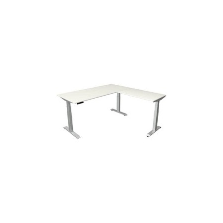 Sitz-Steh Eck-Schreibtisch Move 4, elektrisch höhenverstellbar, 64-129cm (H), 180x180cm