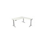 Sitz-Steh Eck-Schreibtisch Move 4, elektrisch höhenverstellbar, 64-129cm (H), 180x180cm