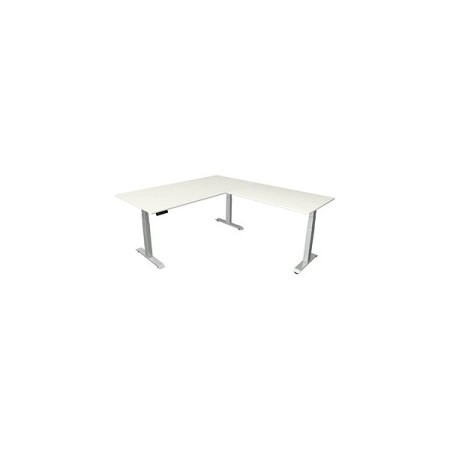 Sitz-Steh Eck-Schreibtisch Move 4, elektrisch höhenverstellbar, 64-129cm (H), 200x220cm