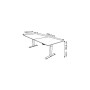 Sitz-Steh-Schreibtisch Move 4, elektrisch höhenverstellbar, 64-129cm (H), 250x100cm
