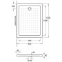 Villeroy & Boch O.novo Duschwanne 120 x 90 cm