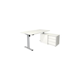 Sitz-Steh-Schreibtischkombination Move 1 base 10305310, elektrisch höhenverstellbar 73-123cm (H), 150x80cm