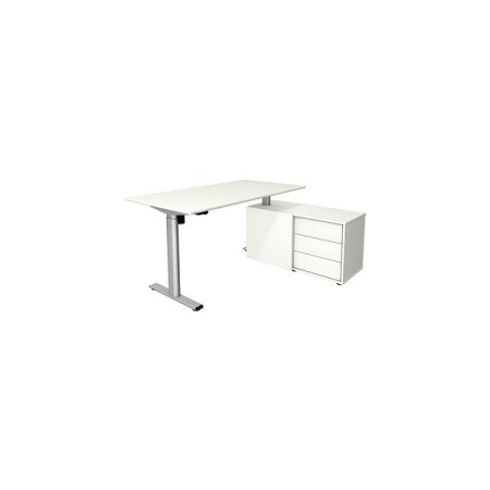 Sitz-Steh-Schreibtischkombination Move 1 base 10305310, elektrisch höhenverstellbar 73-123cm (H), 150x80cm