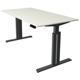 Sitz-Steh-Schreibtisch Move 3 elegant, elektrisch höhenverstellbar, 72-120cm (H), 160x80cm