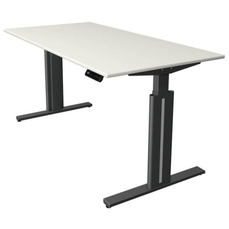 Sitz-Steh-Schreibtisch Move 3 elegant, elektrisch höhenverstellbar, 72-120cm (H), 160x80cm