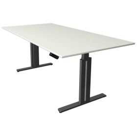 Sitz-Steh-Schreibtisch Move 3 elegant, elektrisch höhenverstellbar, 72-120cm (H), 200x100cm