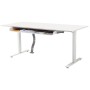 Sitz-Steh-Schreibtisch Move 3, elektrisch höhenverstellbar, 72-120cm (H), 180x80cm