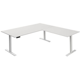 Sitz-Steh Eck-Schreibtisch Move 3, elektrisch höhenverstellbar, 72-120cm (H), 200x100cm