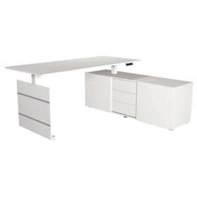 Sitz-Steh-Schreibtischkombination Move 3 10384410, elektrisch höhenverstellbar 72-120cm (H), 180x80cm