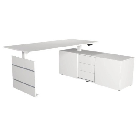 Sitz-Steh-Schreibtischkombination Move 3 10384410, elektrisch höhenverstellbar 72-120cm (H), 180x80cm