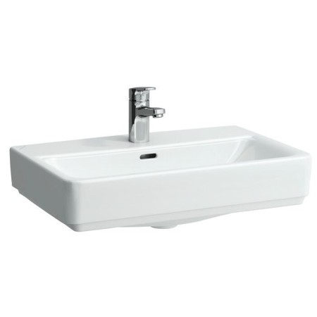 LAUFEN PRO S Compact Aufsatzwaschtisch 55 cm mit Hahnloch und Überlauf