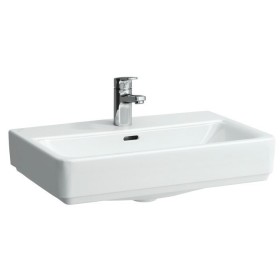 LAUFEN PRO S Compact Aufsatzwaschtisch 55 cm mit Hahnloch und Überlauf
