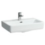 LAUFEN PRO S Compact Aufsatzwaschtisch 55 cm mit Hahnloch und Überlauf