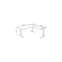 Eck-Schreibtisch Form 1, 75cm (H), 160x80cm