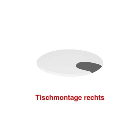 Move Kabeldurchlass 6,0 cm weiss
