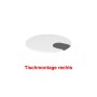 Move Kabeldurchlass 6,0 cm weiss