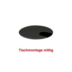 Move 1 Kabeldurchlass 6,0 cm schwarz