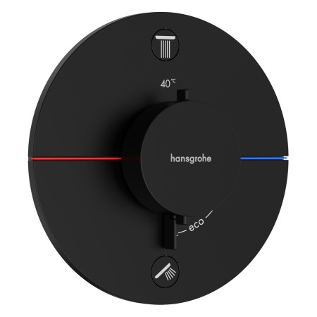 hansgrohe ShowerSelect Comfort S Thermostat UP für 2 Verbraucher mit integrierter Sicherungskombination