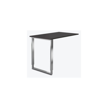 Anbautisch höhenverstellbar Yukon anthrazit rechteckig 100,0 x 80,0 x 68,0 - 82,0 cm