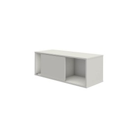 Wandregal weiss, grafit 100,0 x 40,0 x 36,0 cm