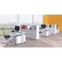 Schiebetürenschrank weiss/weiss 1 Fachboden