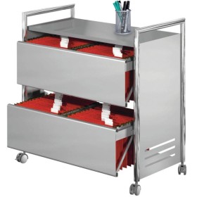 Hängemappenwagen mit 2 x Hängemappenauszug