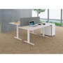 Move Tischtrennwand grau 160,0 x 45,0 cm