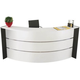 Comptoir d'accueil BARI blanc
