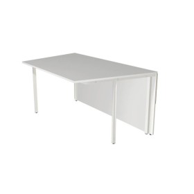 Comptoir d'appoint blanc, noyer/blanc 3295