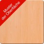 Anbautheke Genua 3992 buche rechteckig 116x70 cm (BxT)