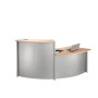 Anbautisch Genua 3993 buche Freiform 126,5x80 cm (BxT)