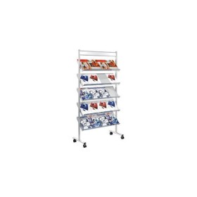 Prospektregal Artline silber 20 Fächer DIN A4