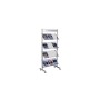Prospektregal Ecoline silber DIN A4