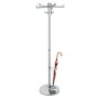 Standgarderobe Stilo 10 Haken alusilber