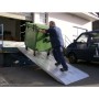 Verladerampe SuperLeicht-Steg CO Länge 2500 mm - Tragkraft (Stück) 1100 kg - Auffahrhöhe 400/ 650 mm