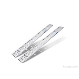 Verladerampe paar ExtraKompakt-Schiene DO 65 mm Länge 2375 mm - Tragkraft (Paar) 2500 kg - Auffahrhöhe 555/ 655 mm