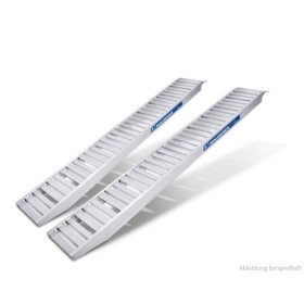 Verladerampe paar Allround-Schiene BO Länge 4060 mm - Tragkraft (Paar) 5800 kg - Auffahrhöhe 962/ 1167 mm