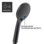 Duravit Brauseset 70 cm mit Handbrause 3jet 11 cm MinusFlow