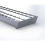 Verladerampe paar Schwerlast-Schiene XOS 400mm breit (Endkopf mit Wulst) Länge 4390mm - Tragkraft 6500kg