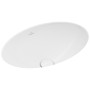 Villeroy & Boch Loop & Friends Unterbauwaschbecken oval 50,5 x 36 cm, mit Überlauf