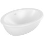 Villeroy & Boch Loop & Friends Unterbauwaschbecken oval 50,5 x 36 cm, mit Überlauf