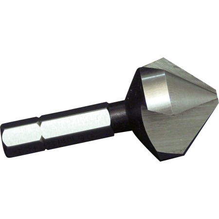 PROJAHN Kegelsenker Bits 90° dreischneidig, 1/4" 6-kant Schaft HSS-G