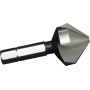 PROJAHN Kegelsenker Bits 90° dreischneidig, 1/4" 6-kant Schaft HSS-G