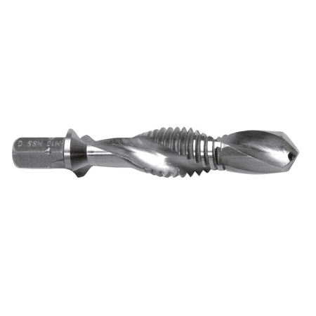 PROJAHN Kombi-Gewindebohrer Bits HSS-G 1/4" 6-kant Aufnahme