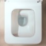 hansgrohe EluPura Original Q Wand WC Set 540 AquaChannel Flush, HygieneEffect mit WC-Sitz mit SoftClose und QuickRelease