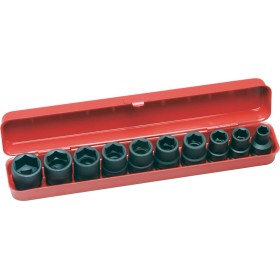PROJAHN Schlag-Steckschlüssel-Set metrisch 12,5 / 1/2" 10-tlg.